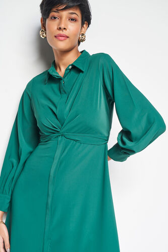 Shirt Dress, Green, image 8
